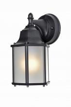 Maxim 66926BK - Builder Cast LED E26-Outdoor Wall Mount