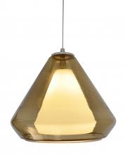  AGP500L30D1SNBR - Armitage LED Pendant - 3000K - 120V - Satin Nickel - Brown