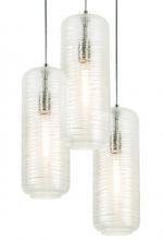  HRP06MBSNCSRND3 - Hermosa 3 Light LED Round Pendant