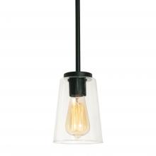  JNNP05MBBK - Joanna 1 Light Pendant 120V - Black