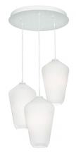  LOLP11WHRND3 - Lola 3 Light Round Pendant,120V,White