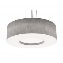  MCP2432MBBK-GY - Montclair 24'' Med Base Pendant,BK w/ GY