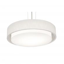  SAP2332MBBK-LW - Sanibel 23'' Med Base Pendant - BK and LW