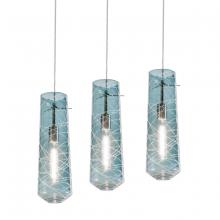  SPP05MBSNSBLNR3 - Spun 3 Light Linear Pendant