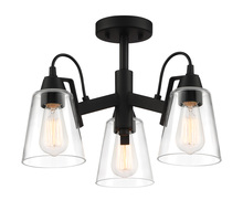 Minka-Lavery 3997-66A - BECKONRIDGE - 3 LIGHT SEMI FLUSH