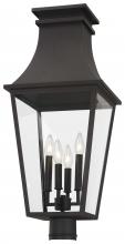Minka-Lavery 7996-66 - GLOUCESTER- 4 LIGHT OUTDOOR POST MOUNT 12"
