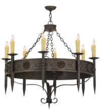  115641 - 42"W Calandra 8 LT Chandelier