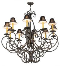  120309 - 42"W Phillipe 10 LT Chandelier