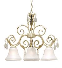  120982 - 24" Wide Cherise 6 Light Chandelier