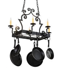  121242 - 35"L Elara 6 LT Pot Rack