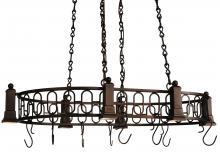  121343 - 42.5"L Revival Deco Oblong Pot Rack