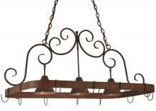  125092 - 46"L Elana 3 LT Pot Rack