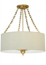  129690 - 28"W Cilindro Eggshell Pendant