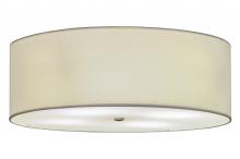  130454 - 30"W Cilindro Textrene Flushmount