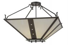  138948 - 30"Sq Zandra Inverted Pendant