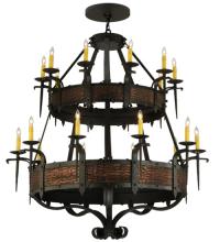  139252 - 47.5" Wide Costello 20 Light Two Tier Chandelier