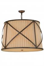  141669 - 31" Wide Muirfield Pleated Fabric Pendant