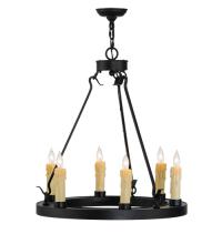  143056 - 24"W Deina 6 Light Chandelier