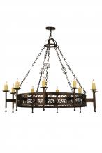  146062 - 60"W Toscano 10 LT Chandelier