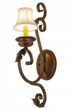  149235 - 5"W Josephine W/Fabric Shade Wall Sconce