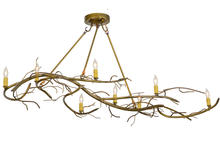  152375 - 57"L Winter Solstice 8 LT Oblong Chandelier