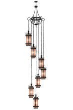  156603 - 45"W Castellon 7 LT Cascading Pendant