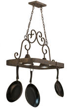  161509 - 32"W Elana 2 LT Pot Rack