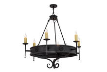  166957 - 48"W Lorenzo 6 LT Chandelier