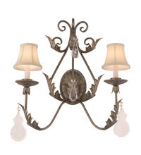  167679 - 21"W French Elegance 2 LT Wall Sconce