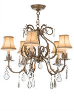  167681 - 24"W Chantilly 5 LT Chandelier