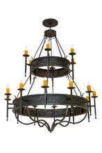  168295 - 60" Wide Marta 18 Light Two Tier Chandelier