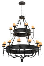  172299 - 60" Wide Marta 18 Light Two Tier Chandelier