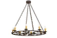  175708 - 42"W Ashley 8 LT Chandelier