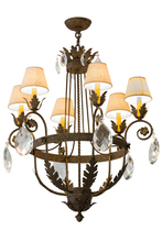  180943 - 26"W Antonia 6 LT Chandelier