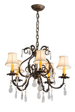  187283 - 25"W Chantilly 5 LT Chandelier