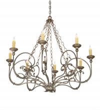  193952 - 42"W Rachelle 8 LT Chandelier