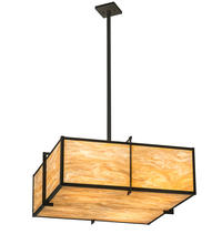  195094 - 30" Square Martis Inverted Pendant