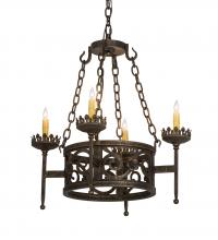  195785 - 24"W Majella 4 LT Chandelier