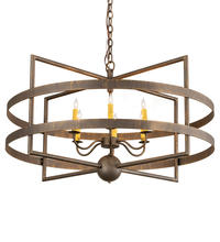  198833 - 36" Wide Aldari 6 Light Chandelier