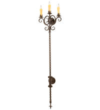  199186 - 16" Wide Palmira 3 Light Wall Sconce