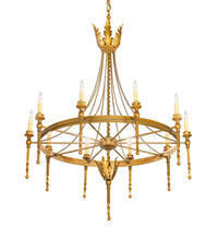  211956 - 36" Wide Amaury 10 Light Chandelier