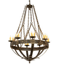  212739 - 60" Wide Neapolis 24 Light Chandelier