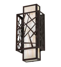  217647 - 8" Wide Quadrato Rich Umador Wall Sconce