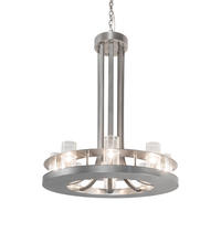  218773 - 28" Wide Arion 8 Light Chandelier