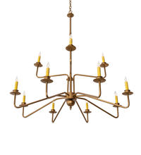  220461 - 42" Wide Yanis 12 Light Two Tier Chandelier