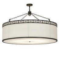  228932 - 54" Wide Cilindro Circle X Pendant