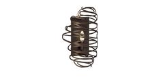  231619 - 10" Wide Cyclone Wall Sconce