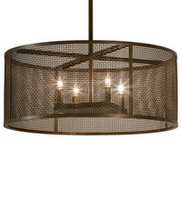  233548 - 24" Wide Cilindro Rame Pendant