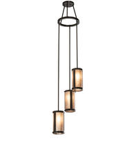  233900 - 20" Wide Cartier 3 Light Chandelier