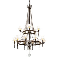  236985 - 48" Wide Amaury 15 Light Two Tier Chandelier